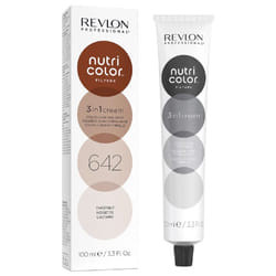 Revlon Professional Nutri Color Filters Soin Crème 3en1 Repigmentant Nutritif 100 ml - Coloration : 642 Noisette