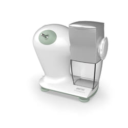 Imetec 7480 Râpe électrique et spiraliseur Vert, Blanc