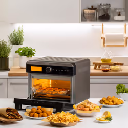 Imetec FriggiLeggero 18 L 1550 W Noir, Marron Grill - Vue supplémentaire 3