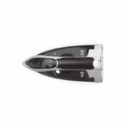 Imetec Zerocalc Z1 Fer à vapeur Semelle CeramicGlide 2200 W Noir, Blanc - Vue supplémentaire 4