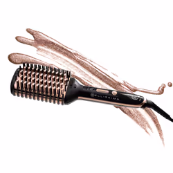 Imetec PB11 100, Brosse à lisser, À chaleur, 160 °C, 210 °C, Noir, Or, 1,8 m