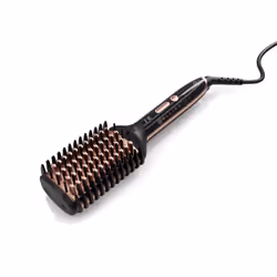 Imetec PB11 100 Brosse à lisser À chaleur Noir, Or 1,8 m