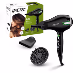 Imetec ECO SE91000, Secteur, Noir, Vert, Blanc, Monochromatique, Anneau de suspension, 1,8 m, Italie