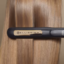 Bellissima Steam Ceramic & Keratin Fer à lisser Vapeur Noir, Or 1,8 m - Vue supplémentaire 7