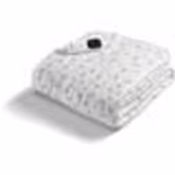 Imetec Scaldasonno adapto, 150 x 80 cm, 150 W, Gris, Blanc, Coton, Polyester, 540 min, Lavage à la machine à froid