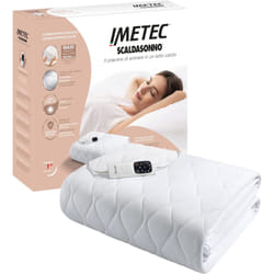 Imetec 16728 couverture et coussin chauffant Chauffe-lit électrique 150 W Blanc Tissu