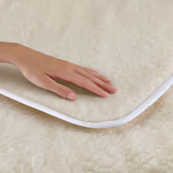Imetec 16799 couverture et coussin chauffant Couverture chauffante 55 W Blanc Laine