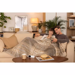 Daga 16875 couverture et coussin chauffant Couverture chauffante 110 W Beige Microfibre