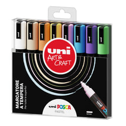 Uni-Ball Posca marqueur 8 pièce(s) Multicolore