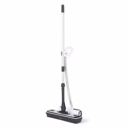Polti Moppy White, Steam mop, 0,7 L, Noir, Blanc, 1,8 m, CE, 1500 W