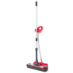 Polti Moppy Red Premium seau et système de lavage Réservoir unique Aluminium, Rouge