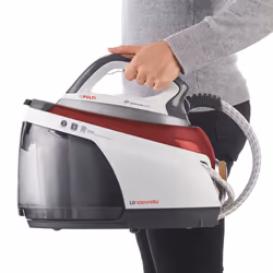 Polti XM82C Fer à repasser à sec ou à vapeur Semelle en aluminium 2350 W Gris, Rouge - Vue supplémentaire 4