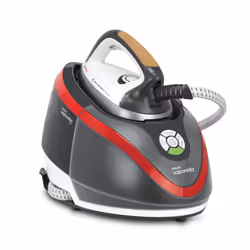 Polti Next VN18.30, 2200 W, 350 g/min, Semelle en aluminium, 6 bar, 1,3 L, Noir, Rouge, Blanc