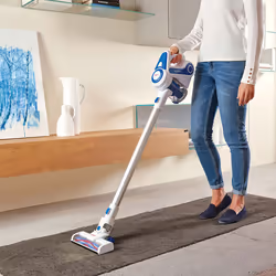 Polti Slim SR90B Batterie Sec Tissu Sans sac 0,5 L Blanc