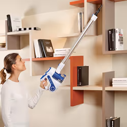 Polti Slim SR90B Batterie Sec Tissu Sans sac 0,5 L Blanc - Vue supplémentaire 5