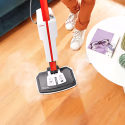 Polti SV650_Style Steam mop 0,5 L 1500 W Noir, Rouge, Blanc