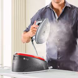 Polti VI50.50 2200 W 2 L Semelle en aluminium Noir, Rouge, Blanc
