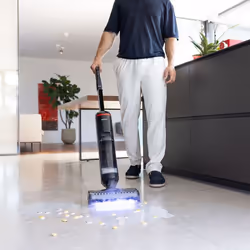 Polti WD40C Aspirateur-balai 2 en 1 Batterie Sec&humide HEPA Sans sac 450 W Noir, Rouge 4 Ah - Vue supplémentaire 8