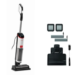 Polti WD10 Aspirateur-balai 2 en 1 Secteur Sec&humide HEPA Sans sac 750 W Noir, Blanc