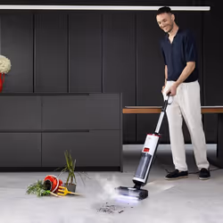 Polti WD10 Aspirateur-balai 2 en 1 Secteur Sec&humide HEPA Sans sac 750 W Noir, Blanc - Vue supplémentaire 2