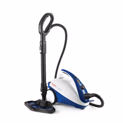 Polti Smart 40 Mop, Nettoyeur vapeur traineau, 1,6 L, Noir, Bleu, Blanc, Rotatif, Acier inoxydable, 1800 W