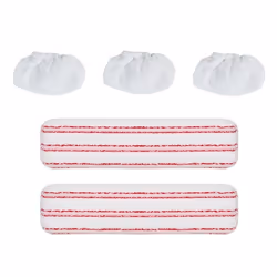Polti PAEU0324, Tampon de tissu, Rouge, Blanc, Coton, Polyamide, Polyester, Polti Vaporetto models: Pro, Classic, Forever Exc ...