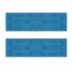 Polti PAEU0342, Tampon de tissu, Bleu, Microfibre, Moppy, 2 pièce(s)