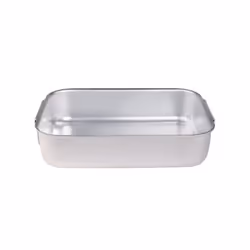 Pentole Agnelli ALMA15036, Rectangulaire, Aluminium, Aluminium