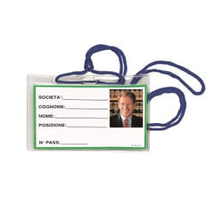 Lebez 31-100-BL-B badge et porte-badges Porte-badge 100 pièce(s)