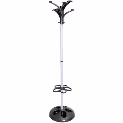 Plastique. Dimensions : 45x35xh.170 cm.