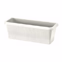 Craquez pour cette belle jardinière pour embellir votre intérieur ou votre jardin, avec un joli motif de paille tressée. Cont ...