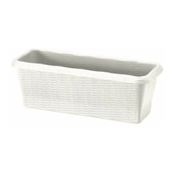 Jardinière - paglia - Blanc - l 50 x l 20 x h 17,5 cm - Livraison gratuite