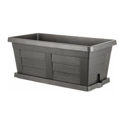 Jardinière 'Legno' - Anthracite - l 80 x l 40 x h 34 cm - Livraison gratuite