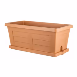 Les jardinières de la gamme Legno se caractérisent par un design linéaire et leur finition imitation bois leur confère un sty ...