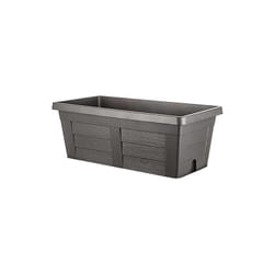 Bama - Jardinière 'Legno' - Anthracite - l 100 x l 44 x h 40 cm - Livraison gratuite
