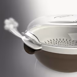 Cuisinez tout ce qui vous fait envie et profitez de toutes les saveurs avec ce cuiseur vapeur. Il peut contenir jusqu'à 18 cl ...