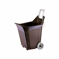 Description générale Le chariot polyvalent de 76 litres est idéal pour le transport de bois, de granulés et de feuilles. Avec ...