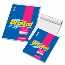 Blasetti Bristol, Image, Multicolore, A5, 60 feuilles, 50 g/m², Papier ligné
