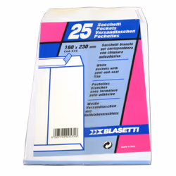 Blasetti 0535, Blanc, Papier, 80 g/m², Italie, 160 mm, 230 mm