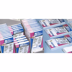 Blasetti CF40 BUSTE GIALLE 12X18CM, Blanc, 80 g/m², 120 mm, 180 mm, 40 pièce(s)