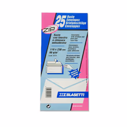 Blasetti 0551, Blanc, 100 x 40 mm, 90 g/m², Italie, 110 mm, 230 mm