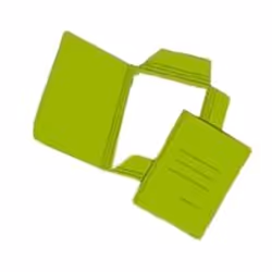 Blasetti Rubino, Porte-dossiers, Vert, 150 g/m², 250 mm, 335 mm, 500 pièce(s)