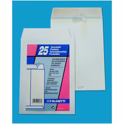 Blasetti Mailpack, Blanc, Papier, 80 g/m², 230 mm, 330 mm, 100 pièce(s)