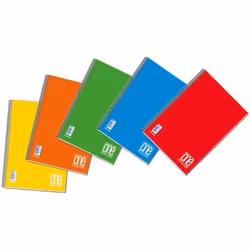 Blasetti One Color, Multicolore, A5, 60 feuilles, 80 g/m², Papier quadrillé