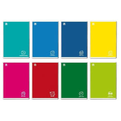 Blasetti Colorface bloc-notes A4 36 feuilles Multicolore