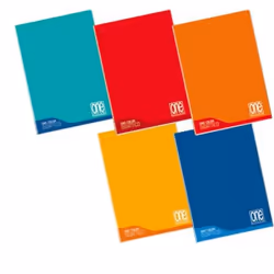 Blasetti One Color MAXI, Monochromatique, Multicolore, A4, 19 feuilles, 100 g/m², Couverture souple