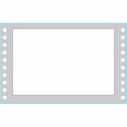Tico TAB1-1499, Blanc, Rectangle, Permanent, 149 x 97,2, Universel, Papier