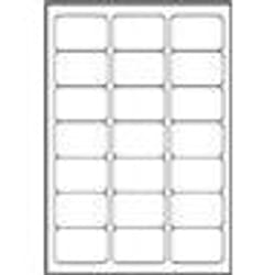 Avery White Address Label - Inkjet - J8160 Blanc