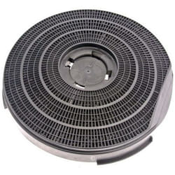 Whirlpool - Filtre charbon rond type 34 255mm 290g (à l'unité) (481281718531, 484000008610) Hotte aeg, ariston hotpoint, arthur martin electrolux,