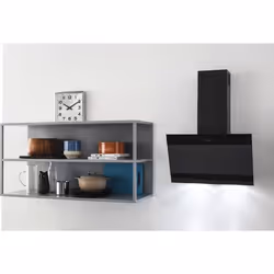 Indesit IHVP 6.6 LM K hotte Montée au mur Noir 647 m³/h B - Vue supplémentaire 10